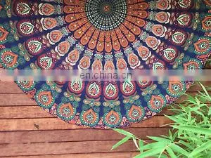 Hippie Round Mandala Tapestry Wall Hanging Indian Beach Throw Towel Yoga Mat thumbnail-1