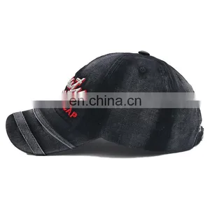 Wholesale Fashion Cheap Custom Promotion Embroidery Cotton Baseball Cap thumbnail-5
