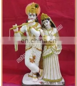 Radha Krishan Idol Indian Handicrafts thumbnail-1