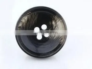 Resin Sewing Button Scrapbooking Round Black 4 Holes 20MM thumbnail-4