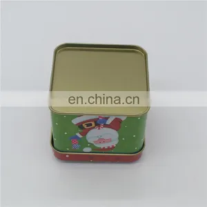 Christmas Festival Small Gift Candy Storage Metal Tin Cans Factory thumbnail-3