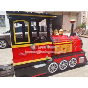 Zhongshan Amusement Park Outdoor and Indoor Equipment Trackless Train Tourist Trains Shopping Mall and Square Electric t thumbnail-4