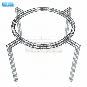 Factory Lower Price Aluminum Circle Circular Round Outdoor Concert Show Event Spigot Truss for Sale thumbnail-4