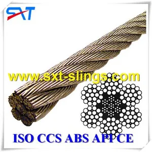 Galvanized Steel Wire Rope With Multi Layers 6*19+FC thumbnail-1
