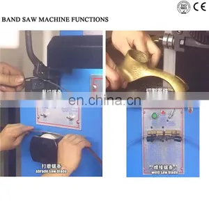 China Multi Functional Band Sawing Machine for Metal Balde Cutting thumbnail-4