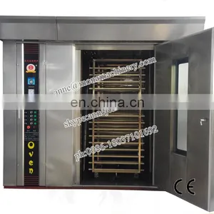 Industrial Bread Baking Oven/64 Trays Gas Roll-in Rotary Industrial Bread Baking Machine thumbnail-5