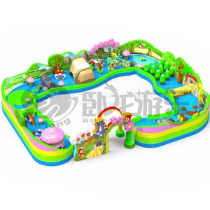 China Factory Outdoor Game Inflatable Obstacle Course 5k ,inflatable 5k for Big Event thumbnail-1