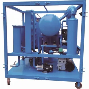 PLC Controlled On-Line Continuous Dielectric Insulating Transformer Oil Filtration/ Purification/ Regeneration Plant (JUNSUN) thumbnail-1