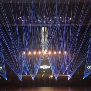 Dj Laser Lights 6 Head Strobe Stage Lighting Laser for Night Club thumbnail-4