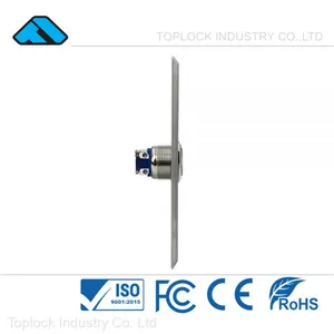 Slim Stainless Steel Exit Push Button With Security System Electric Door Lock thumbnail-4