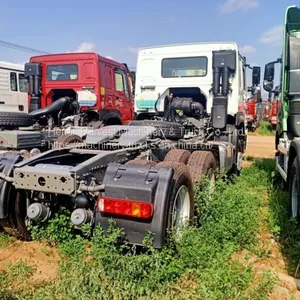 Sinotruk Howo 6x4 Tractor Head 371hp Horse RHD Prime Mover for Trailers for Zambia thumbnail-3