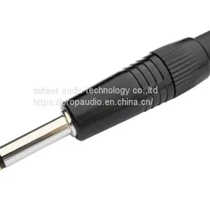 6.35 mm Mono Male Jack Phone Plug Audio Connector Gold Tip thumbnail-1