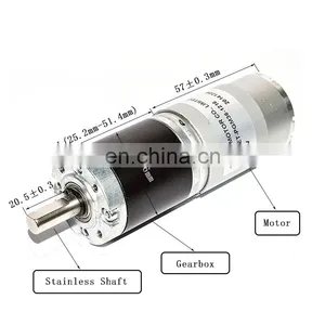 24v dc Planetary Gear Gearmotor Reduction Motor for Coffee Machine and Grinder thumbnail-6