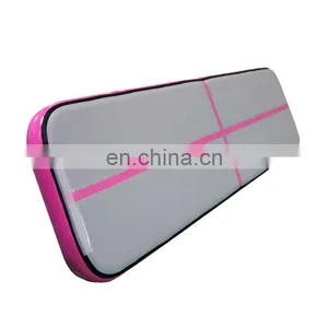 Custom Size Color Black and Red Gymnastics Tumbling Air Track Gym Tumble Mat For Sale thumbnail-2