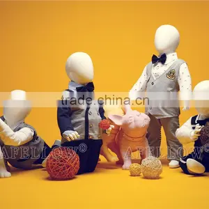 Children Fiberglass Mannequin,Abstract Kids Manikin, Cheap Dummy Model MIU1 thumbnail-1
