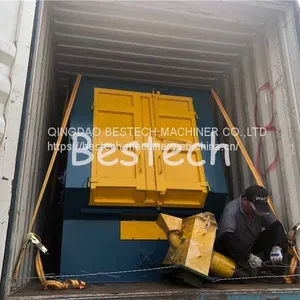 Automatic Rubber Belt Sand Shot Blasting Machine thumbnail-3