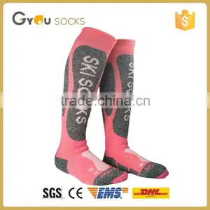 High Quality Women Long Cotton Black Soccer Socks thumbnail-1