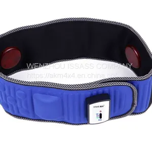 Electric Weight Lose Back Support Belt Massager Abdominal Trainer Weight Massage Slimming Belt thumbnail-2