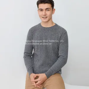 Autumn Cashmere Sweater/Crew Neck Men′s Cashmere Sweater For Keep Warm thumbnail-2
