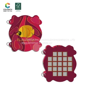 Empty Eyeshadow Palette Custom High Pigment Makeup Pan Packaging Magnetic Paper Palette Empty Eyeshadow Palette thumbnail-1