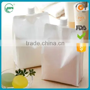 Doypack Plastic Water Bag Wine Bag With Spout thumbnail-1