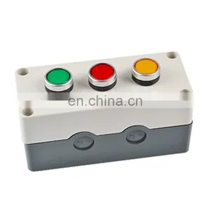 Waterproof Button Switch Emergency Stop Industrial Handhold Control Box, Push Button Switch Control Station Box thumbnail-1