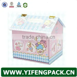 House Shape Happy Wedding Cute Paper Candy Gift Boxes thumbnail-1