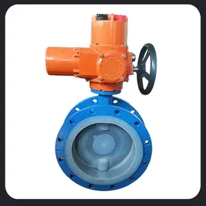 Flange Butterfly Valve DN40 Electric Butterfly Valve Electric Actuator thumbnail-2