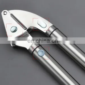 Perfect Gift for Women Easy Clean Dishwasher Safe and Rust Proof Stainless Steel Garlic Press thumbnail-4