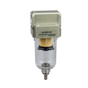 SMC Type Pneumatic Air Preparation Unit AF2000-02 1/4 Particulate Compressed Air Filter thumbnail-1