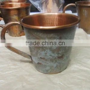 COPPER MULE MUGS HAMMERED MULE MUG S COPPER BEER MUGS FDA APPROVED MUGS MAXICAN MULE thumbnail-3