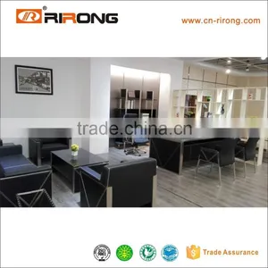 Darker Modern Leather Executive Office Table Design thumbnail-2