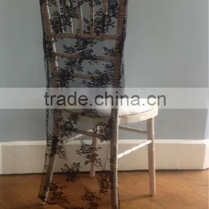 Wholesale Classic Wedding Spandex Chair Cover With Lace thumbnail-1