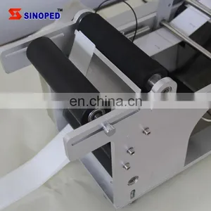 Factory Price Flat Bottle Labeling Machines Semi Automatic Label Printing Machine Square Label Sticker Machine For Adhesive thumbnail-5