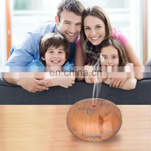 New Wood Small Ultrasonic Aromatherapy Diffuser Essential Grain Aroma Diffuser Vase Petal Ultrasonic Large-capacityProduct thumbnail-2
