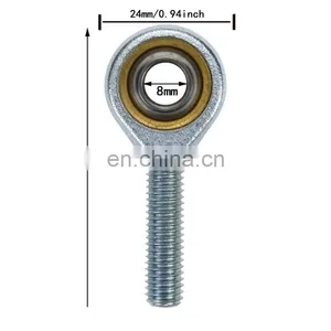 Beijing Jinan Ball Joint SA8T/K 8mm Inside Dia Male Thread Right Hand Self Lubricating Rod End Bearing thumbnail-3
