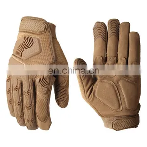Winter Full Finger Rubber Knuckle Protective Outdoor Sport Safety Combat Hunting Camouflage Tactical Gloves thumbnail-2