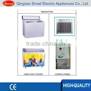 378L Factory Price Ice Cream Freezer, Glass Door Freezer Room thumbnail-2