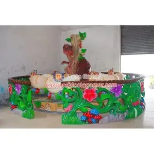 Zhongshan Tai Le Play Children's Small and Medium-sized Coffee Cup Play Equipment Rotating Coffee Cup Self-control Dinosaur Rotating Cup Flying Chair thumbnail-2