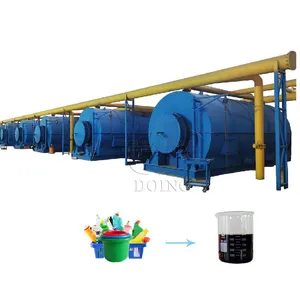 High Oil Yield Waste Plastic to Fuel Oil Recycling Pyrolysis Machine Convert Aluminum Plastic to Fuel Oil Pyrolysis Plant With 1-50TPD thumbnail-1