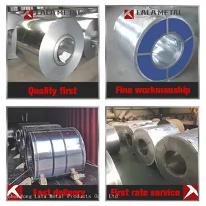 Hot Dipped Z180 DX51D GI Steel Coil Galvanume Steel Coil 0.12-0.6mm GI Zinc Coating Galvanized Steel Coil For Roofing thumbnail-3