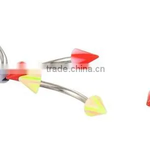 Wholesale Body Piercing Suit Includes Eyebrow Jewelry/Nose Piercing/Labret/Body Button Naval Ring thumbnail-5
