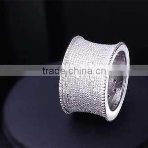 New Designer Ring Pave Setting Cubic Zirconia Statement Grand Party Best Ring thumbnail-3