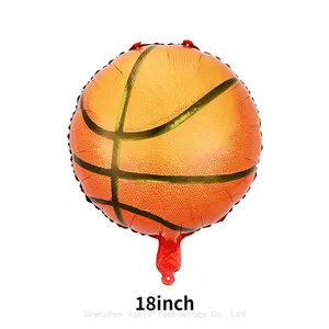 Factory-Supplied 18-Inch Sports Foil Balloons - Football, Baseball for World Cup & Event Decor thumbnail-4