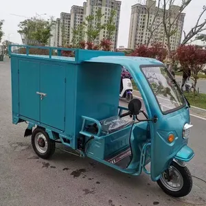 1.2KW 1KW 60-72V Electric Tricycle for Delivery Carrier 3 Wheel Motorcycle Rickshaw Tuk Tuk EV Trike thumbnail-3