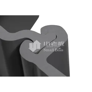 SMALL BOSS Composite Z Type Vinyl PVC Sheet Pile for Seawall Protection Project thumbnail-2