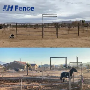 High Quality Powder Coating Horse Panels Sheep Cattle Fence Panels Galvanized Cattle Panel on Farm thumbnail-5