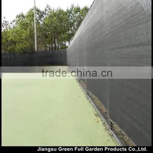 HDPE Anti Uv Privacy Fence Netting , Dark Green Reinforced Brise Vue thumbnail-1