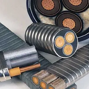 Working Temperature 150-232°C-Qyyeq Electric Submersile Pump Cable -Less Than 3kv or Less Than 6kv Oil-Resistant-Iecex and EAC Certified thumbnail-2