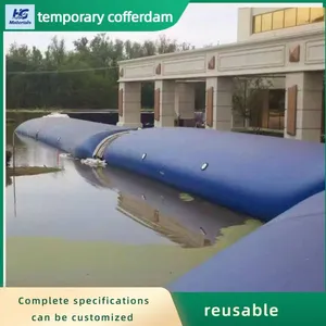 Anti Aging PVC Water Cofferdam Portable Temporary Dam For Outdoor Emergency Flood Prevention thumbnail-1